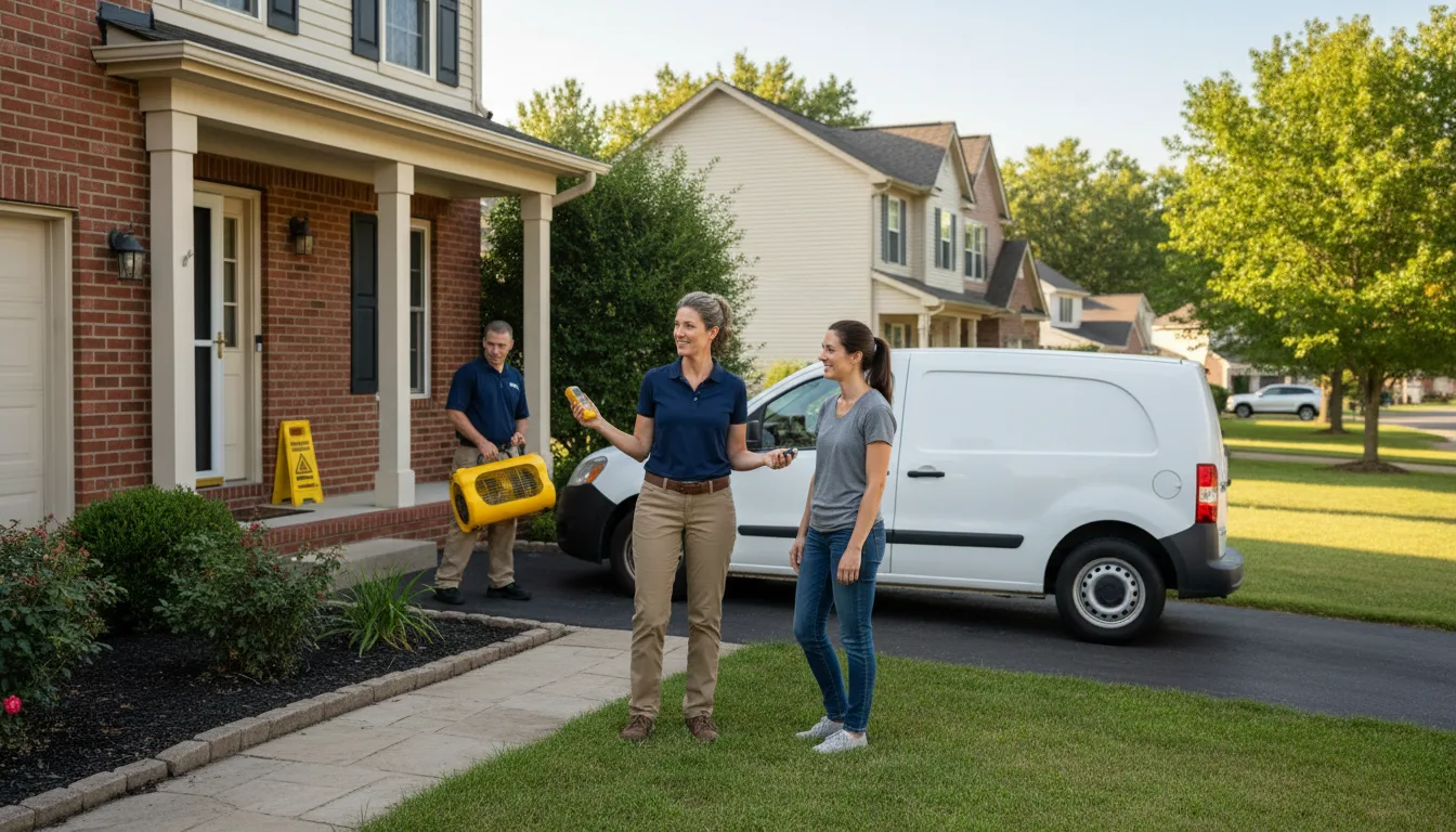 Water restoration image for Home Water Damage Repair in Woodworth, ND